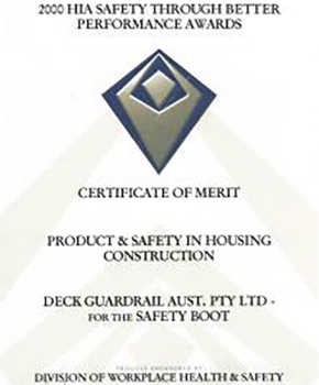 hia award safety maker